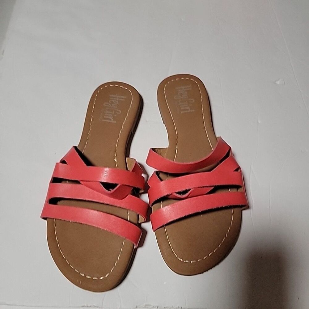Hey Girl by Corkys bikini Coral size 8 US Size 8 CORAL NWOB Sandals Slides